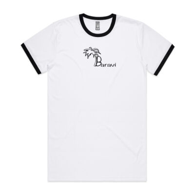 Niu Baravi Tee - Mens AS Colour Ringer Tee 5053 Thumbnail